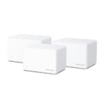Mercusys Halo H80X Confezione da 3 unità Sistema Wi-Fi 6 Mesh AX3000 - Copertura fino a 650 m² - Velocità fino a 3000 Mbps - Colore bianco
