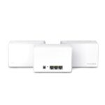 Mercusys Halo H80X Confezione da 3 unità Sistema Wi-Fi 6 Mesh AX3000 - Copertura fino a 650 m² - Velocità fino a 3000 Mbps - Colore bianco - immagine 2