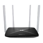 Mercusys MB135 Router 4G Wi-Fi AC1200 Dual Band - Velocità fino a 150 Mbps - Connessione fino a 64 dispositivi - Antenne esterne ad alta copertura - Colore bianco