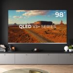 Cecotec V3+ Series VQU30098+ Smart TV da 98" QLED 4K UHD HDR - 120Hz - USB PVR - Processore Cortex A55 - Audio Dolby - WiFi - Android TV 11 - HDMI 2.1 - Chromecast - Bluetooth - Vesa - Colore Nero - immagine 2