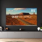 Cecotec V3+ Series VQU30085+ Smart TV da 85" QLED 4K UHD HDR - 120Hz - USB PVR - Processore Cortex A55 - Audio Dolby - WiFi - Android TV 11 - HDMI 2.1 - Chromecast - Bluetooth - Vesa - Colore Nero - immagine 2