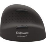 Fellowes Breyta Plus Mouse wireless ergonomico verticale 2400 ppp - Dimensioni medie - Bluetooth®, dongle USB e connessione via cavo - Certificato da FIRA - Uso per destrimani - Colore nero - immagine 3