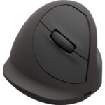 Fellowes Breyta Mouse wireless ergonomico verticale 1600 ppp - Dimensioni medie - Bluetooth e connessione via cavo - Certificato da FIRA - Uso per destrimani - Colore nero - immagine 2