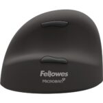 Fellowes Breyta Plus Mouse wireless ergonomico verticale 2400 ppp - Dimensioni grandi - Bluetooth®, dongle USB e connessione via cavo - Certificato da FIRA - Utilizzo per mancini - Colore nero - immagine 3