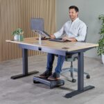 Fellowes Alumia Rialzo per laptop da tavolo fino a 15" - Regolazione dell'altezza tra 15 e 30 cm - Piattaforma con inclinazione regolabile - Realizzato in alluminio - Colore argento - immagine 5