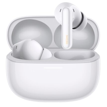 Xiaomi Redmi Buds 8 Pro Auricolari wireless TWS - Audio wireless ad alta risoluzione - Cancellazione intelligente del rumore 55 dB - Bluetooth 5.4 - Audio spaziale - Fino a 35 ore di autonomia - Colore bianco