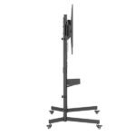 Cromad Supporto da pavimento con ruote per TV 55"-100" - Blocco ruote - Vassoio multiuso - Peso max 70 kg - VESA 800X600 mm - immagine 3