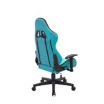 Cromad Serie Fenrir Sedia da gioco RGB - Struttura robusta - Pelle sintetica di alta qualità - Altezza regolabile con pistone a gas di classe 2 - Schienale reclinabile - Cuscino lombare e cervicale - Braccioli regolabili - Colore verde - immagine 4