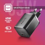 NGS BUD65W-AS Caricabatterie GaN 65W per laptop ASUS - USB C Power Delivery e PPS - 8 connettori DC inclusi - Cavo USB C da 1,5 m 60W - Design ultraportatile - Protezione da sovraccarico e surriscaldamento - immagine 4