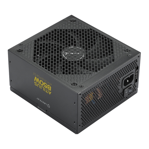 Unykach Atilius 3.1 Black 850W 80 Plus Gold Alimentatore 850W ATX 3.1 - Completamente modulare - Ventola 120 mm Unykach Atilius 3.1 Black 850W 80 Plus Gold Alimentatore 850W ATX 3.1 - Completamente modulare - Ventola 120 mm