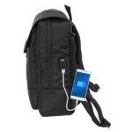 Safta F.C.Barcelona Premium Zaino per laptop fino a 13,3" - Doppia cerniera - Tasca interna - Connettore USB - Schienale e spallacci imbottiti - Maniglia superiore - 290x120x390mm - Colore nero - immagine 3