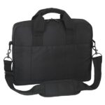 6" - Tasca per tablet - Scomparti - Tracolla regolabile - Manici rivestiti - Sistema per lucchetto - 11 L - 400 x 90 x 330 mm - Colore nero
