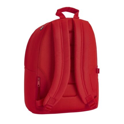 1" - Tasca per tablet - Doppia maniglia - Spallacci ergonomici - Schienale traspirante - 20 L - 410 x 310 x 160 mm - Colore rosso