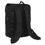 3" - Tasca interna - Connettore USB - Spallacci imbottiti - Cinghia per valigia - Maniglia superiore - 290x120x390mm - Colore nero