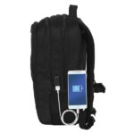 Safta Real Betis Balompie Premium Zaino per laptop fino a 15,6" - Tasca per tablet - Tasca frontale - Spallacci imbottiti - Cerniere per lucchetto - 21 L - 300 x 160 x 430 mm - Colore nero - immagine 3