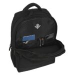 Safta Real Betis Balompie Premium Zaino per laptop fino a 15,6" - Tasca per tablet - Tasca frontale - Spallacci imbottiti - Cerniere per lucchetto - 21 L - 300 x 160 x 430 mm - Colore nero - immagine 5