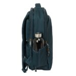 Safta Harper and Neyer Zaino per laptop fino a 15,6" - Interno imbottito - Connettore USB - Ergonomico - Capacità 19,15 L - 290x150x440 mm - Colore blu navy - immagine 4