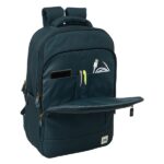 Safta Harper and Neyer Zaino per laptop fino a 15,6" - Interno imbottito - Connettore USB - Ergonomico - Capacità 19,15 L - 290x150x440 mm - Colore blu navy - immagine 5