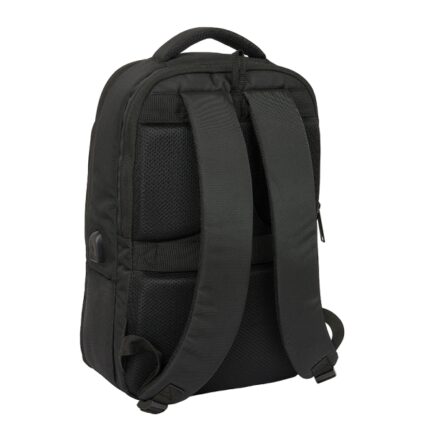 6" - Interno imbottito - Connettore USB - Tasca laterale - Frontale con organizer - Doppia maniglia - 290x150x440 mm - Colore nero