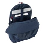 Safta el Ganso Eclipse Zaino per laptop fino a 15,6" - Antifurto - Connettore USB - Base imbottita - Doppia maniglia - Ergonomico - Maniglia superiore - 24,55 L - 310 x 180 x 440 mm - Colore blu navy - immagine 5