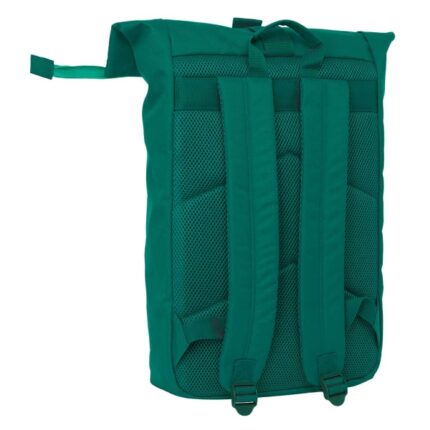 6" - Cerniera - Interno imbottito - Resistente all'acqua - Spallacci ergonomici - Maniglia superiore - 280x130x420mm - Colore verde