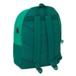 6" - Scomparto antifurto - Connettore USB - Base imbottita - Resistente all'acqua - Doppia maniglia - 310x180x440mm - Colore verde
