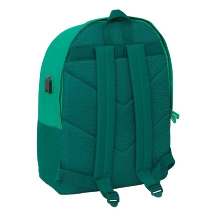 6" - Scomparto antifurto - Connettore USB - Base imbottita - Resistente all'acqua - Doppia maniglia - 310x180x440mm - Colore verde