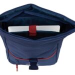 Safta el Pulpo Zaino per laptop fino a 15,6" - Cerniera - Interno imbottito - Cinghie ergonomiche - Manico rivestito - Capacità 15,3 litri - 280x130x420mm - Colore blu navy - immagine 4