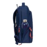 Safta el Pulpo Zaino per laptop fino a 15,6" - Interno imbottito - Connettore USB - Portabottiglie - Organizer interno - Spallacci imbottiti - 290x150x440mm - Colore blu navy - immagine 4