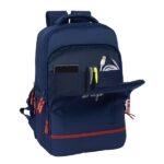 Safta el Pulpo Zaino per laptop fino a 15,6" - Interno imbottito - Connettore USB - Portabottiglie - Organizer interno - Spallacci imbottiti - 290x150x440mm - Colore blu navy - immagine 5