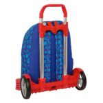 1" - Portabottiglie - Doppia maniglia - Spallacci ergonomici - Schienale imbottito - Maniglia superiore - Zaino estraibile - 310x130x430mm - Colore blu