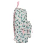 Safta Minnie Mouse Minty Zaino per laptop fino a 14,1" - Tasca frontale - Portabottiglie - Doppia maniglia - Spallacci ergonomici - Maniglia superiore - 310x130x430 mm - Colore rosa pastello - immagine 3