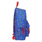 Safta Mickey Mouse Today Zaino per laptop fino a 14,1" - Tasca frontale - Portabottiglie - Doppia maniglia - Spallacci ergonomici - Maniglia superiore - 310x130x430 mm - Colore blu - immagine 3