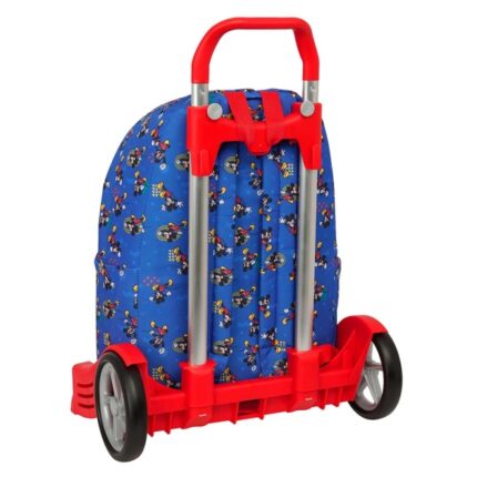 1" - Portabottiglie - Doppia maniglia - Schienale imbottito - Maniglia superiore - Zaino estraibile - 310x130x430mm - Colore blu