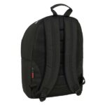 1" - Interno imbottito - Tasca per tablet - Doppia maniglia - Spallacci ergonomici - Schienale traspirante - 20 L - 310x160x410 mm - Colore nero