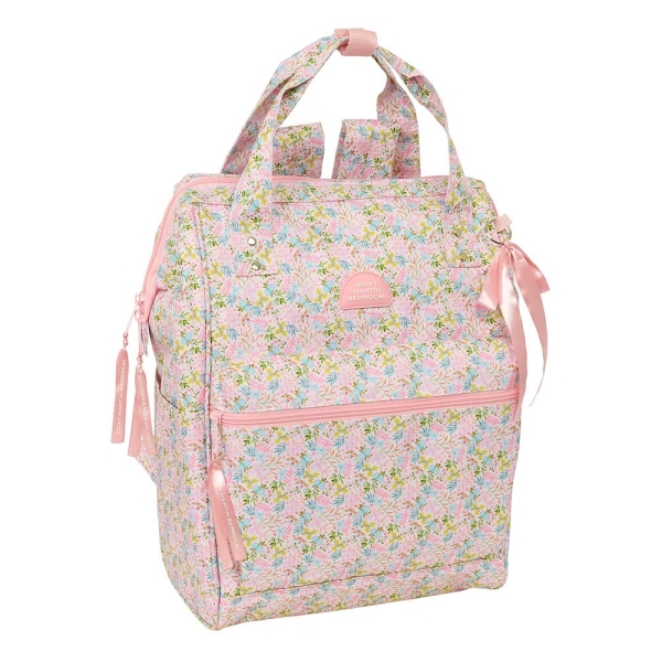 Safta VMB Zaino per laptop fino a 13" - Interno imbottito - Tasca con cerniera - Manici superiori - Spallacci ergonomici - Doppia maniglia - Leggero e resistente - 270x190x400 mm - Colore rosa Safta VMB Zaino per laptop fino a 13" - Interno imbottito - Tasca con cerniera - Manici superiori - Spallacci ergonomici - Doppia maniglia - Leggero e resistente - 270x190x400 mm - Colore rosa