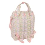 Safta VMB Zaino per laptop fino a 13" - Interno imbottito - Tasca con cerniera - Manici superiori - Spallacci ergonomici - Doppia maniglia - Leggero e resistente - 270x190x400 mm - Colore rosa - immagine 2