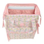 Safta VMB Zaino per laptop fino a 13" - Interno imbottito - Tasca con cerniera - Manici superiori - Spallacci ergonomici - Doppia maniglia - Leggero e resistente - 270x190x400 mm - Colore rosa - immagine 4