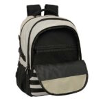 Safta Kappa Grey Zaino per laptop fino a 15,6" - Tasca antifurto - Ergonomico - Cinghia per valigia - 340x150x460 mm - Colore nero e grigio - immagine 4