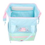 Safta Pembe The Pink Cat Zaino per laptop fino a 13" - Tasca con cerniera - Manici superiori - Tasca frontale - Doppia maniglia - Spallacci imbottiti - 270x190x400mm - Colore azzurro - immagine 4