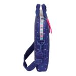 Safta Benetton Drop Cartella per laptop fino a 15,6" - Cerniera - Interno imbottito - Manici - Doppia cerniera - 4L - 400x40x270mm - Colore blu scuro - immagine 3
