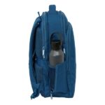 Safta Harper and Neyer Zaino per laptop fino a 15,6" - Connettore USB - Schienale imbottito ergonomico - Portabottiglie - Tasca frontale - Doppia maniglia - 290x150x440mm - Colore blu navy - immagine 4