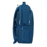 Safta Harper and Neyer Zaino per laptop fino a 15,6" - Connettore USB - Schienale imbottito ergonomico - Portabottiglie - Tasca frontale - Doppia maniglia - 290x150x440mm - Colore blu navy - immagine 5