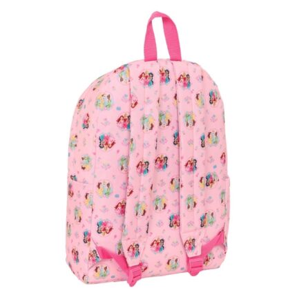 1" - Interno imbottito - Tasca frontale - Portabottiglie - Doppia maniglia - Spallacci ergonomici - Maniglia superiore - 310x130x430 mm - Colore rosa