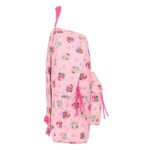 Safta Disney Princess Zaino per laptop fino a 14,1" - Interno imbottito - Tasca frontale - Portabottiglie - Doppia maniglia - Spallacci ergonomici - Maniglia superiore - 310x130x430 mm - Colore rosa - immagine 3