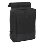 Safta Real Madrid Premium Zaino per laptop fino a 13,3" - Connettore USB - Rete traspirante sulla schiena - Cinghia per valigia - Maniglia superiore - 13,6 L - 290 x 120 x 390 mm - Colore nero - immagine 5