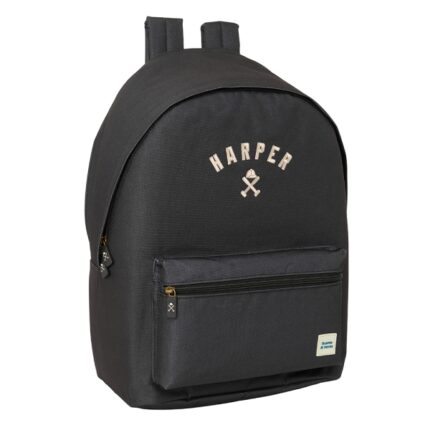 Safta Harper and Neyer Black Zaino per laptop fino a 15