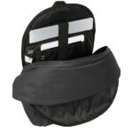 Safta Harper and Neyer Black Zaino per laptop fino a 15,6" - Connettore USB - Base imbottita - Doppia maniglia - Spallacci ergonomici - Maniglia superiore - 24,55 L - 310x180x440 mm - Colore nero - immagine 5