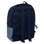 6" - Scomparto antifurto - Connettore USB - Base imbottita - Ergonomico - Maniglia superiore - 310x180x440mm - Colore blu scuro