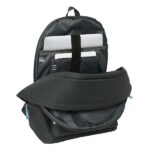 Safta El Pulpo Grafito Zaino per laptop fino a 15,6" - Alloggiamento antifurto - Connettore USB - Capacità 24,55 L - Tasca frontale - Base imbottita - Maniglia superiore - 310x180x440 mm - Colore nero - immagine 5